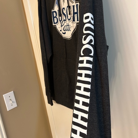 Busch Latte Gray Hoodie - Picture 2 of 3